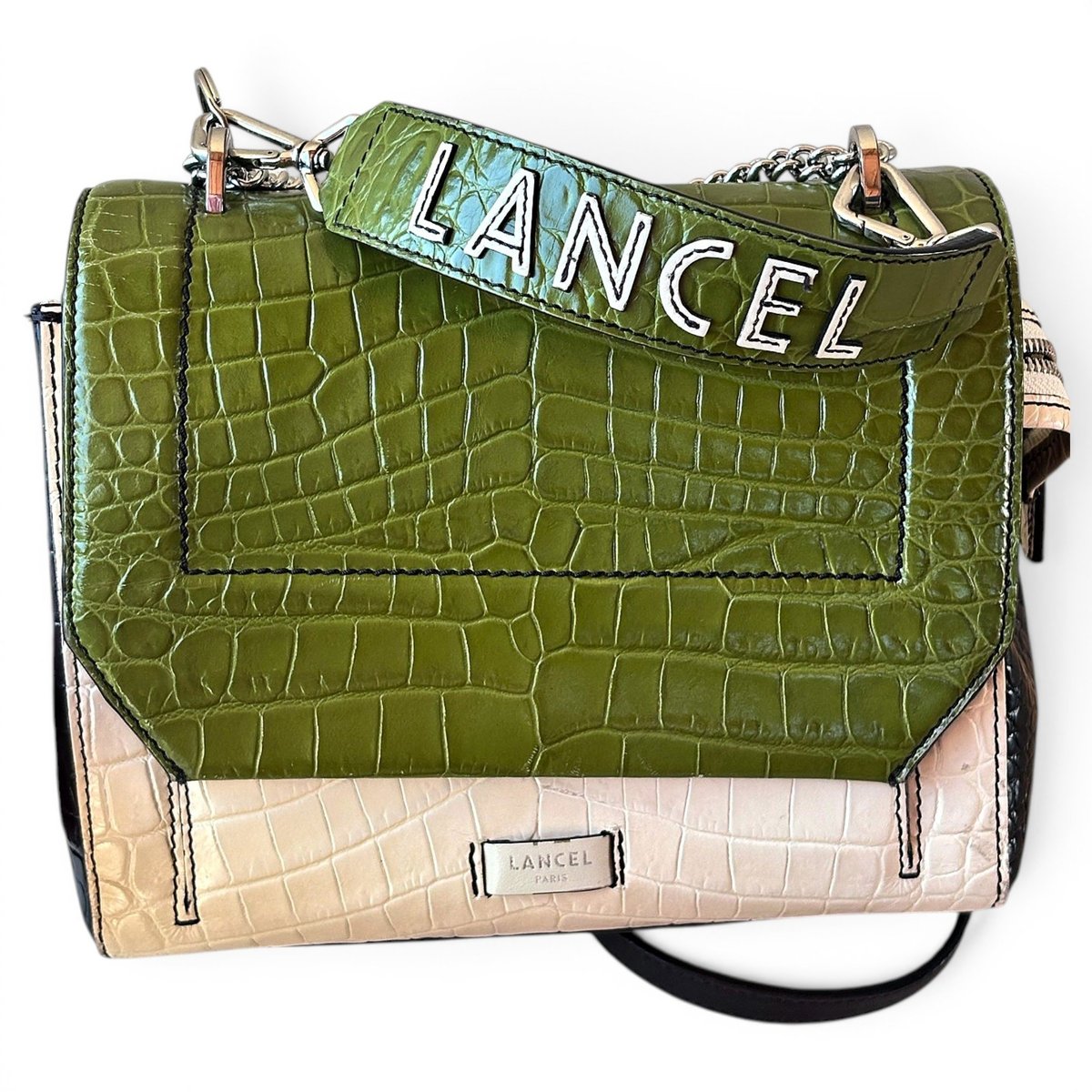 Ninon leather handbag