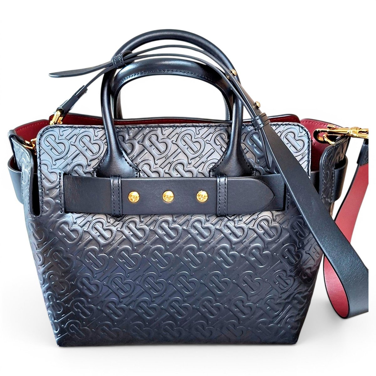 The Belt leather handbag