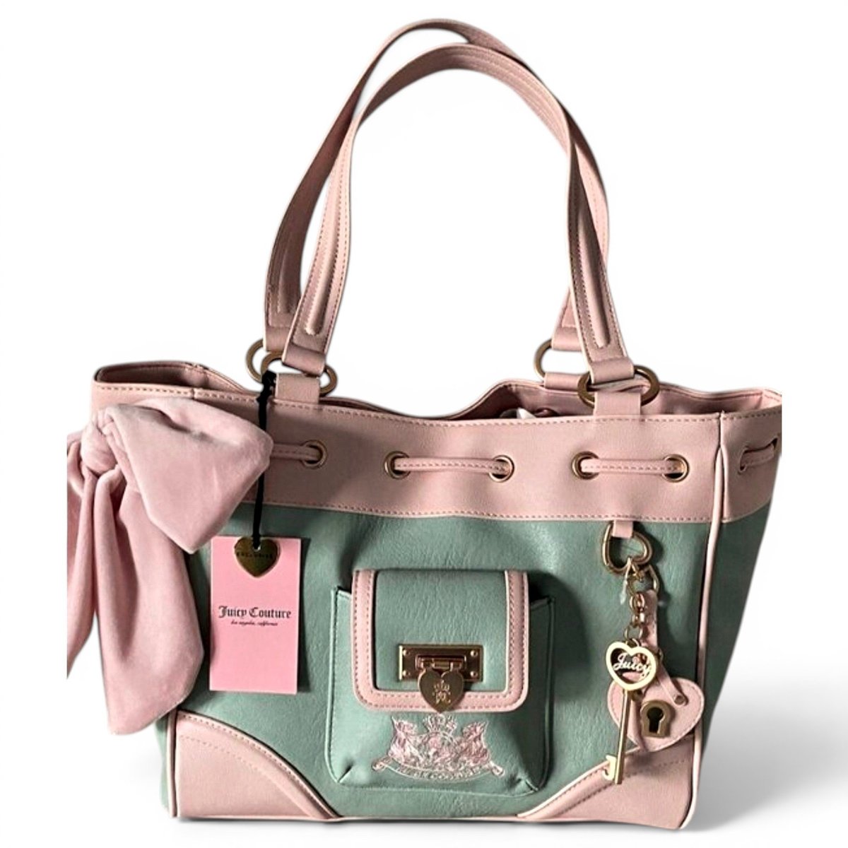 Vegan leather tote