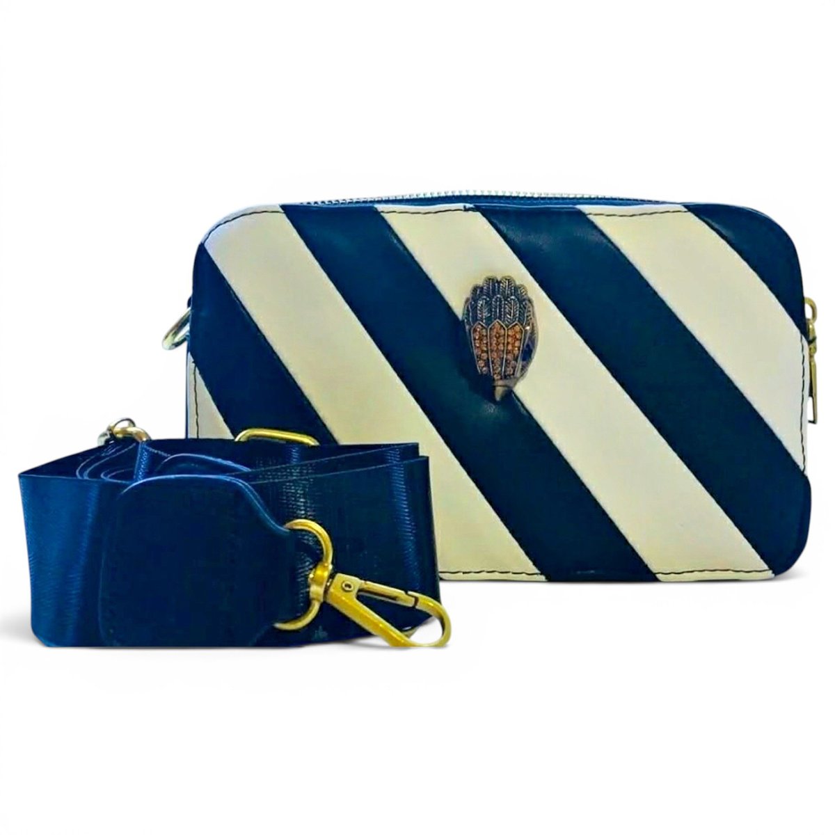 Leather crossbody bag