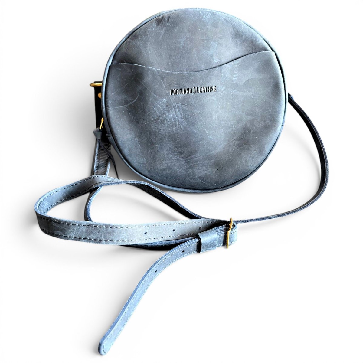 Leather crossbody bag