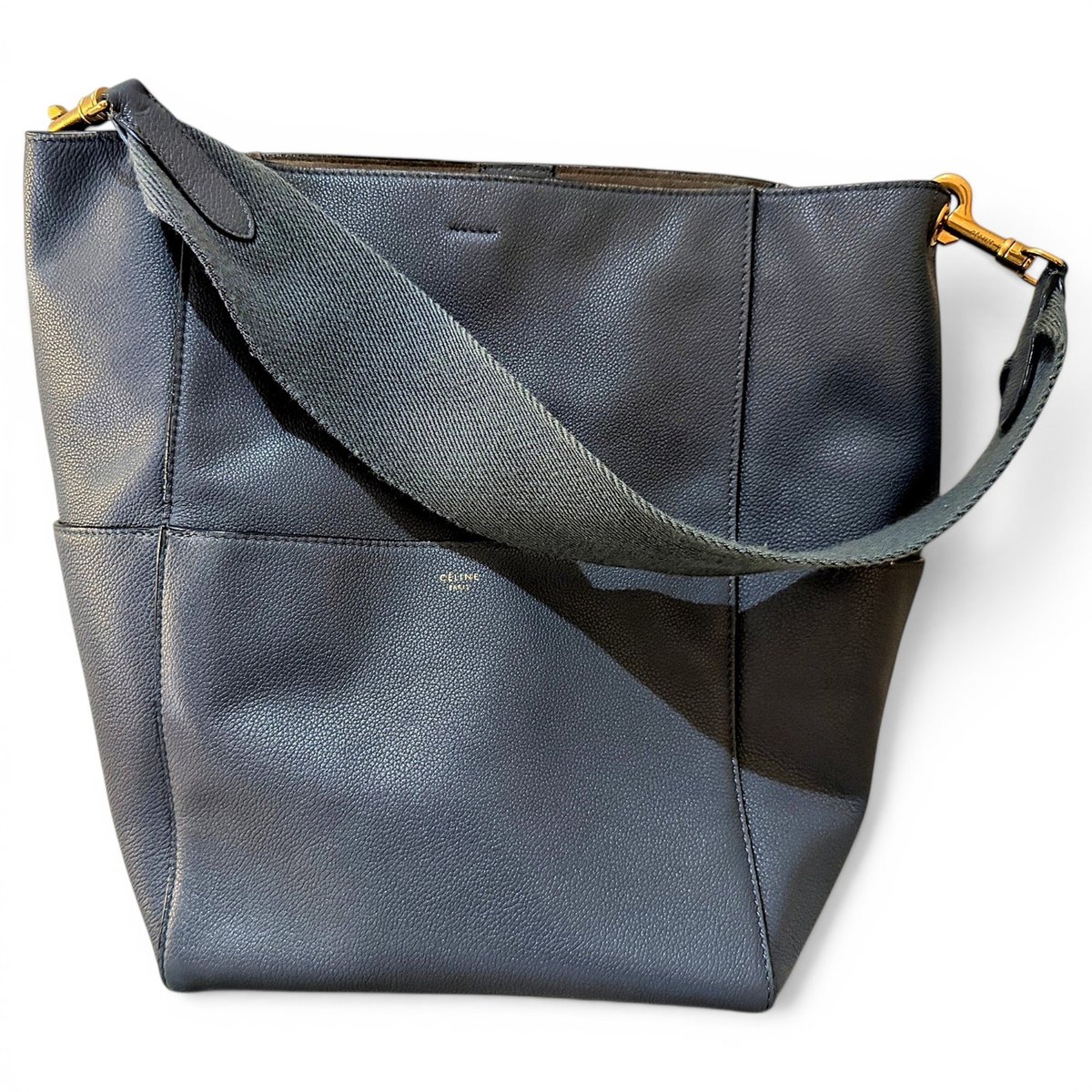 Seau Sangle leather tote