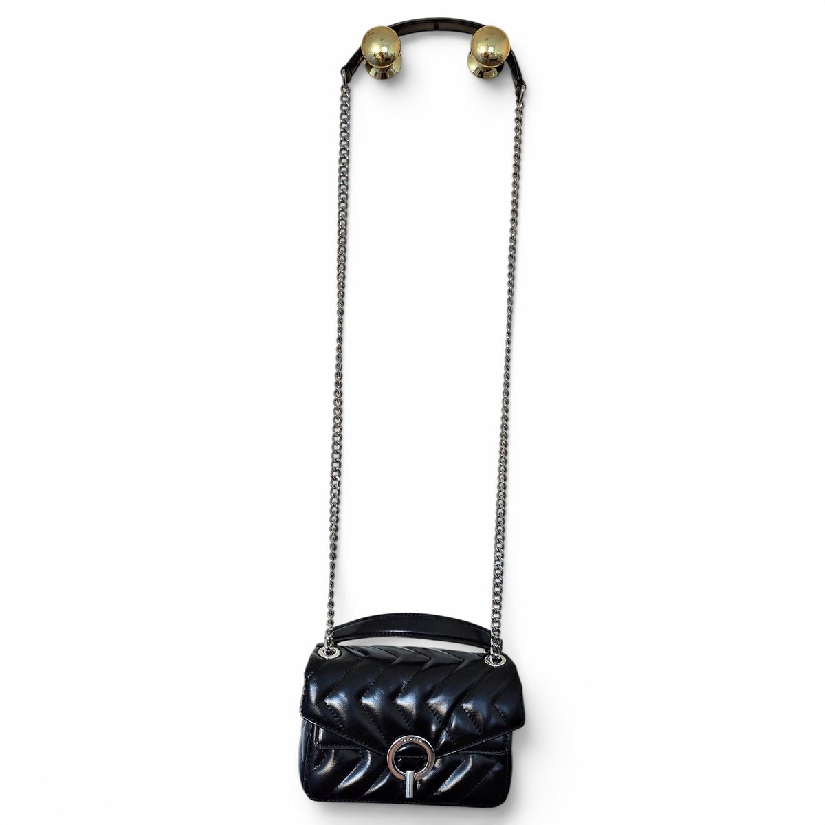 Yza leather handbag