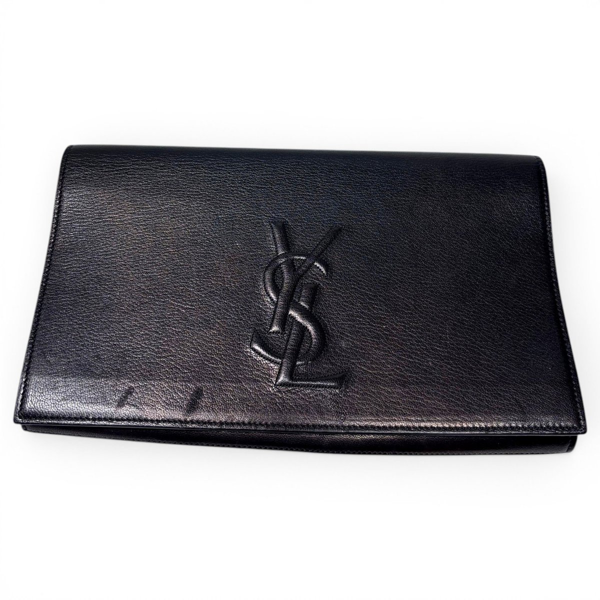 Belle de Jour leather clutch bag