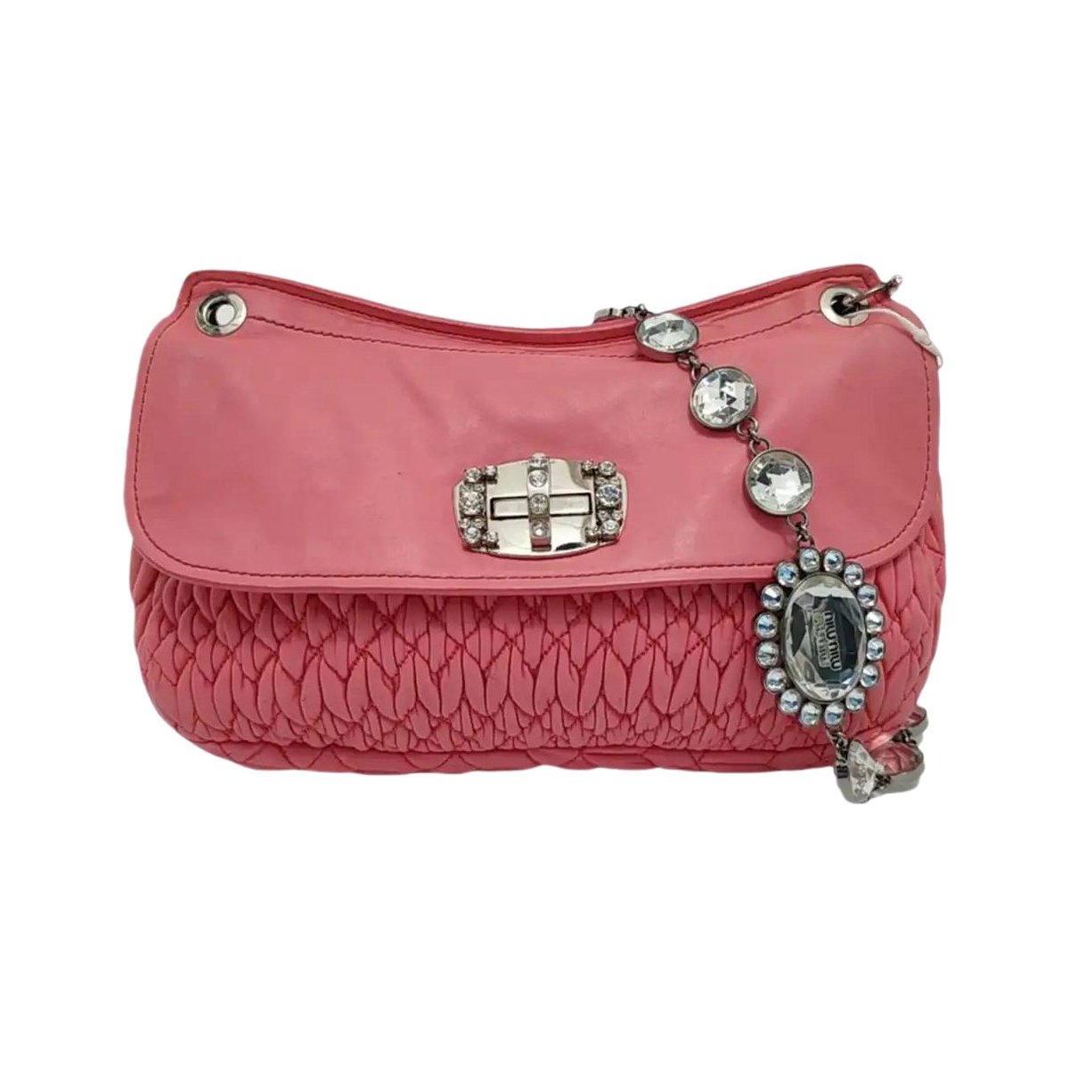 Miu Crystal crossbody bag