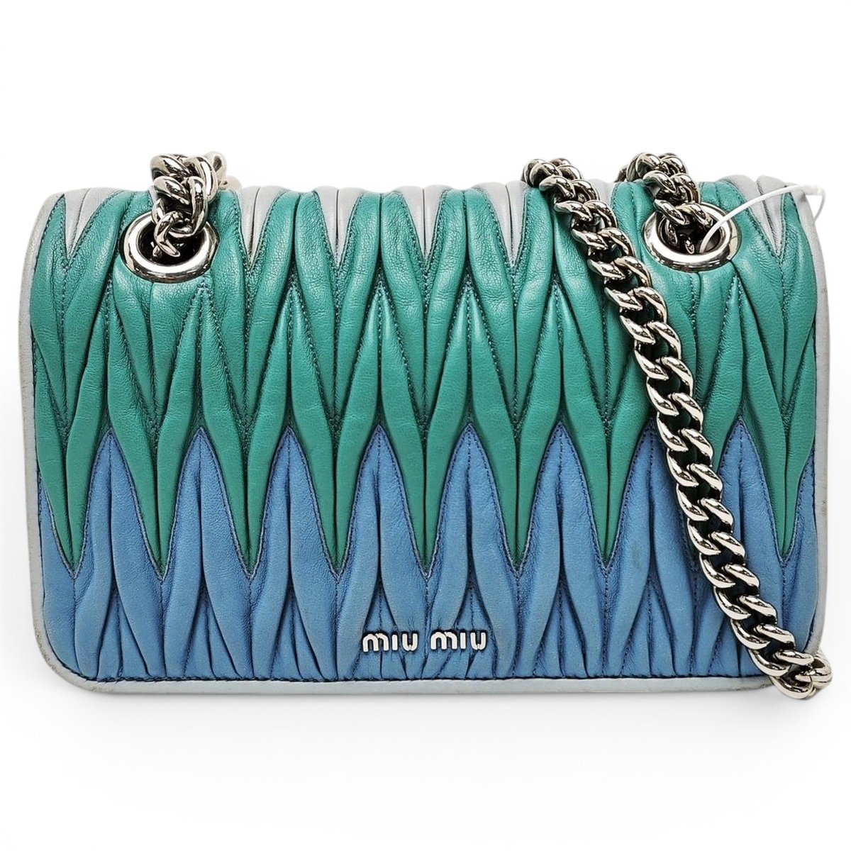 Miu Confidential leather crossbody bag