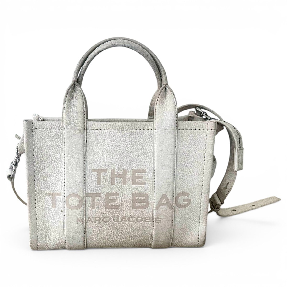 The Tag Tote leather tote
