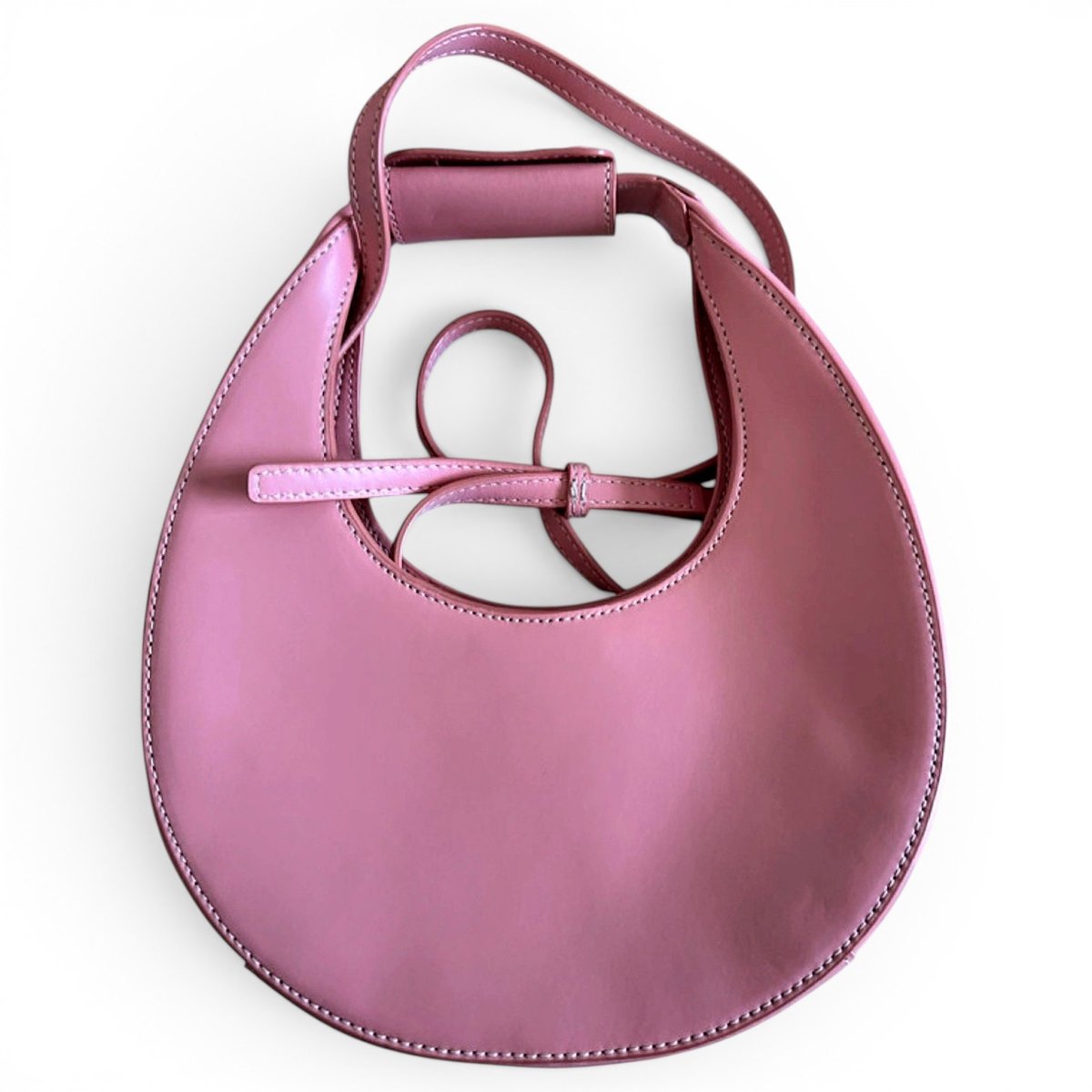 Moon leather handbag