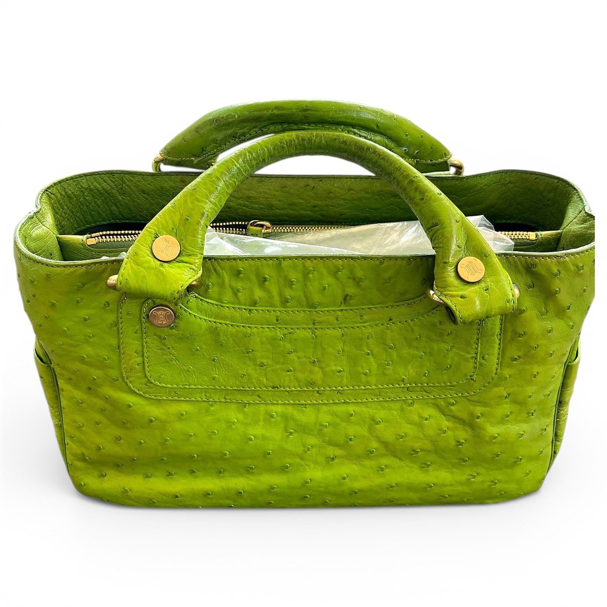 Boogie ostrich tote