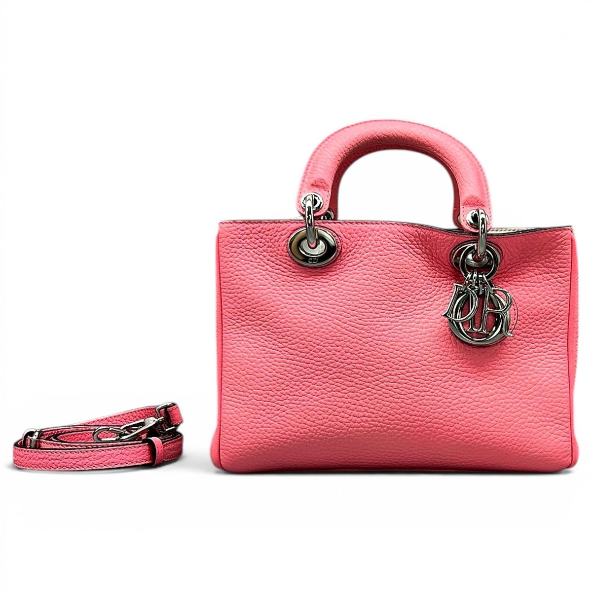 Lady Dior leather handbag