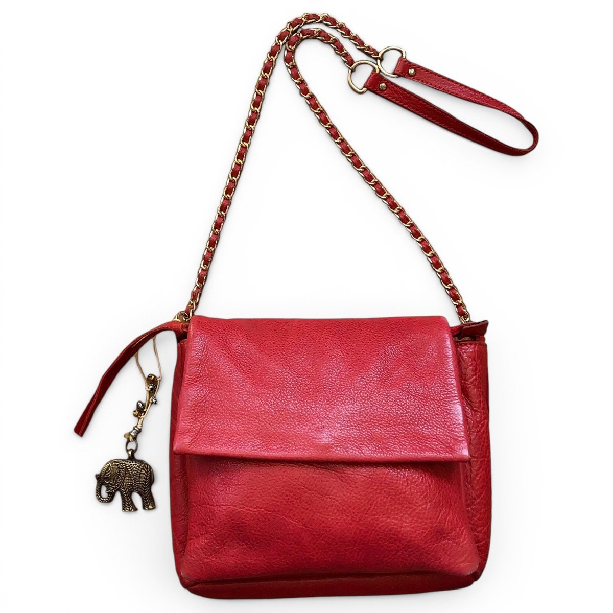 Leather crossbody bag