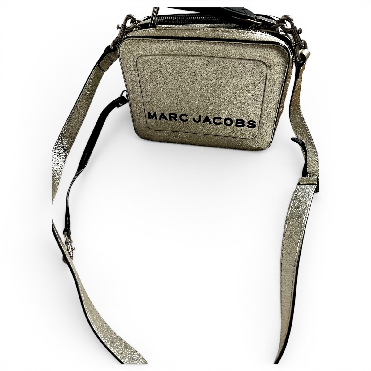 The Box Bag leather crossbody bag