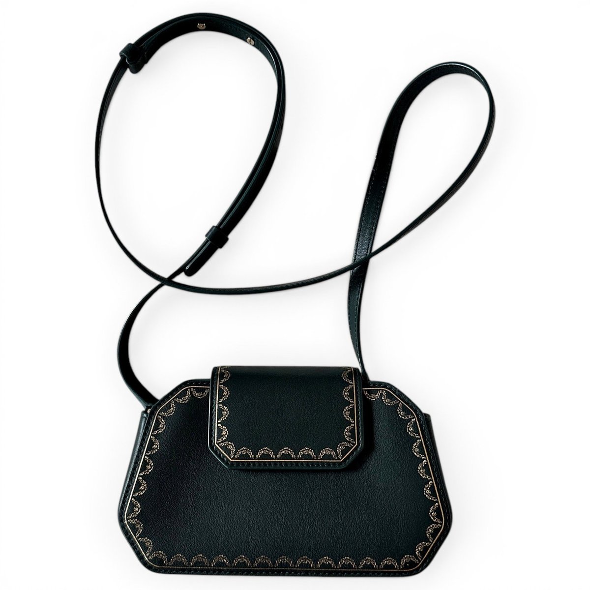 Leather crossbody bag