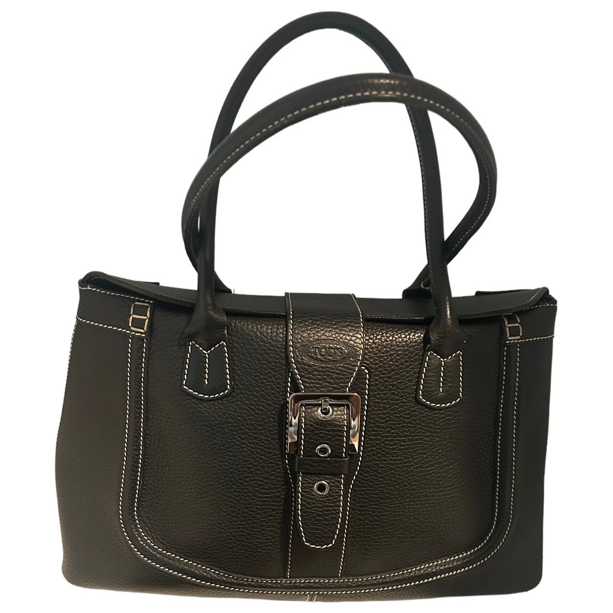 Leather tote