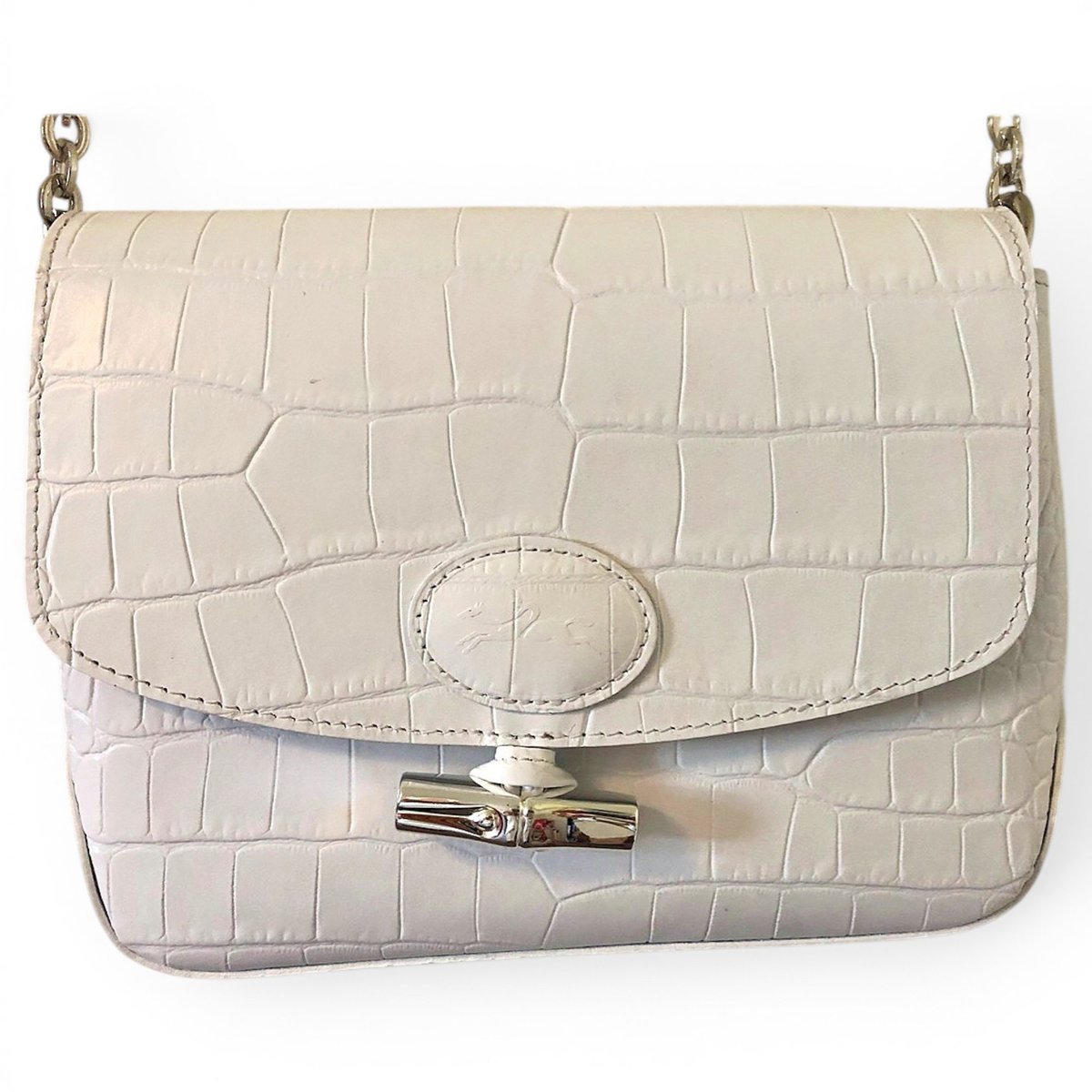 Roseau leather crossbody bag