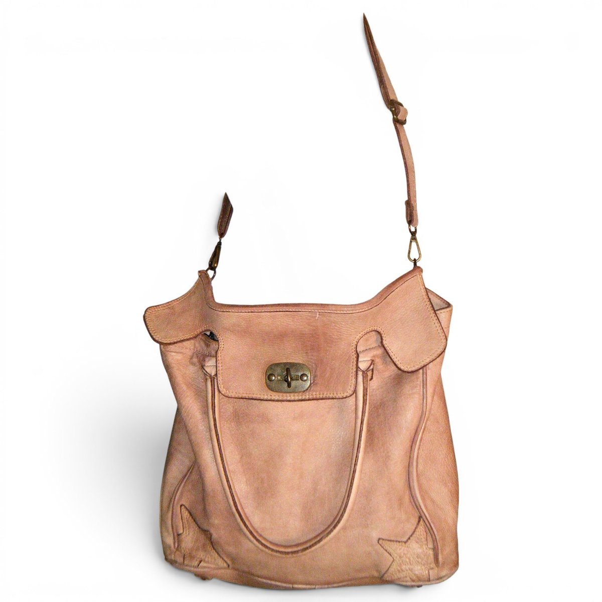 Leather handbag