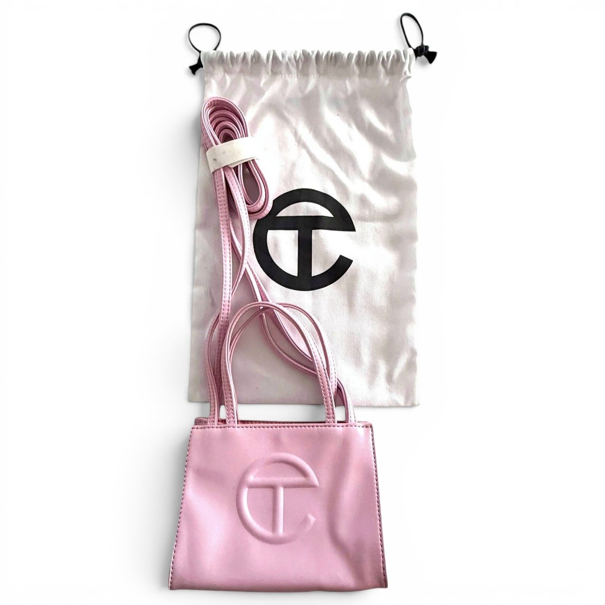 Small Shopping Bag vegan leather crossbody bag