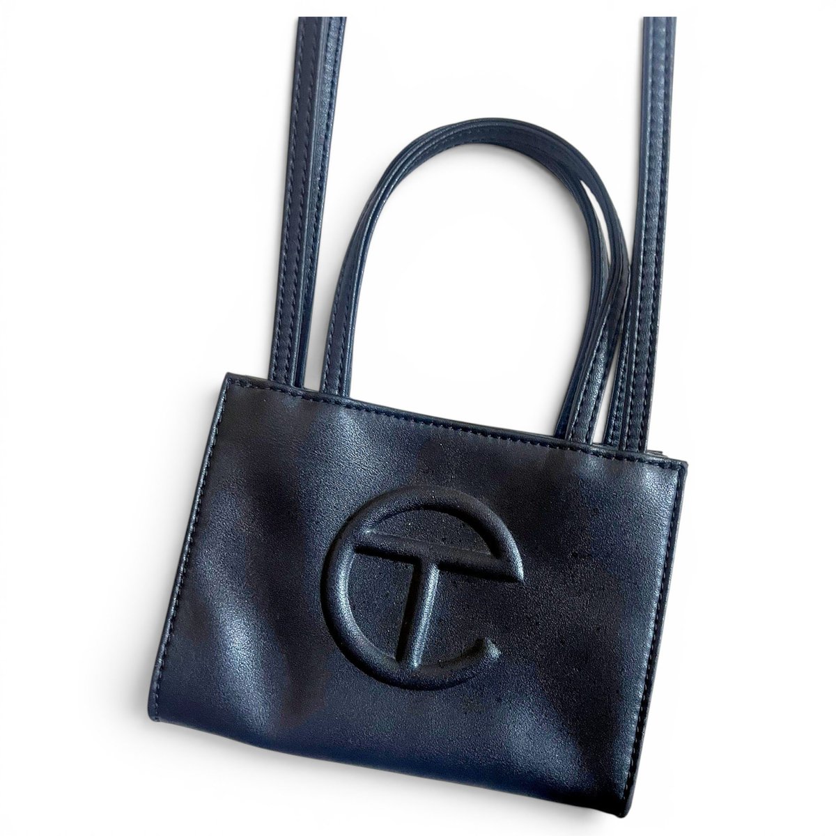 Small Shopping Bag patent leather tote