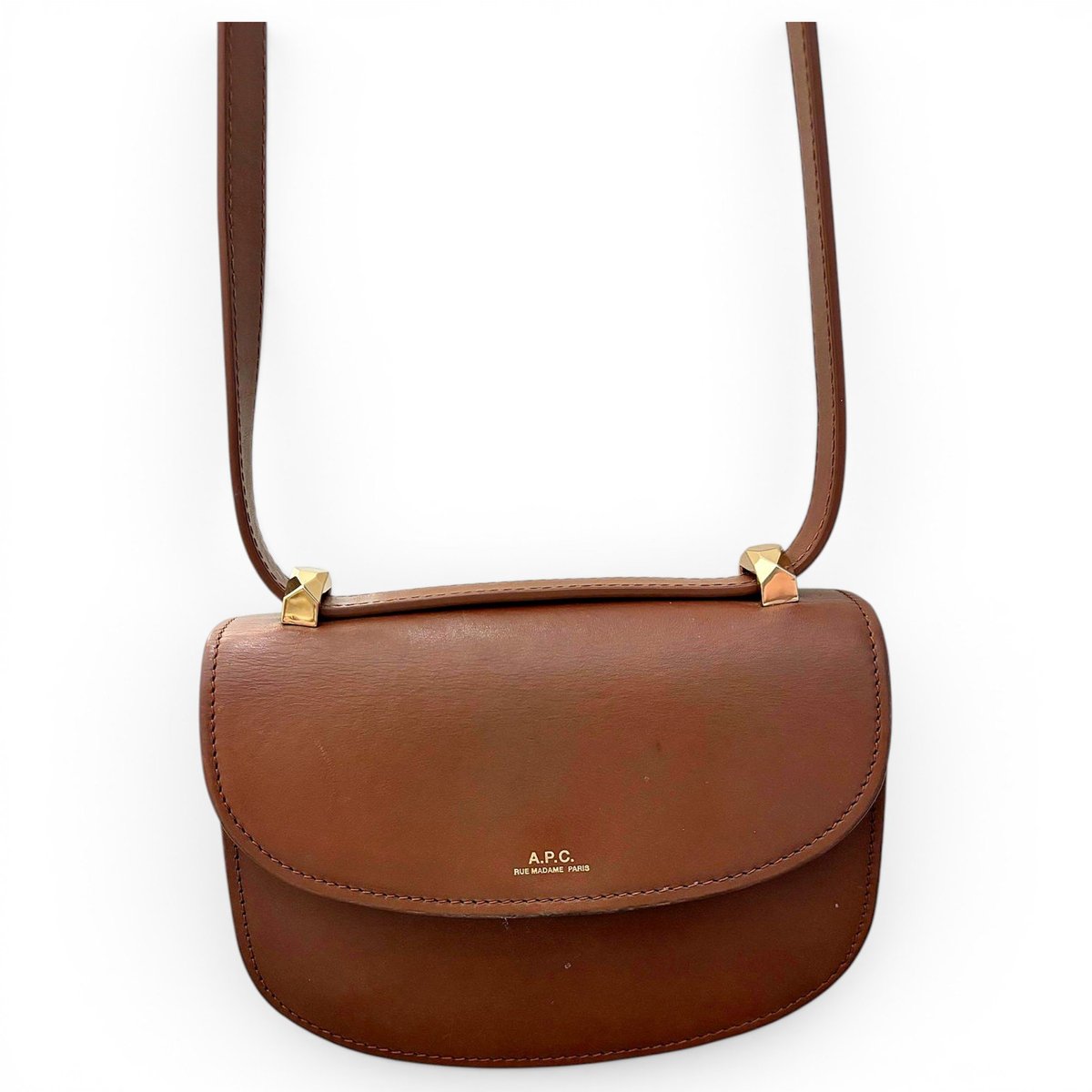 Genève leather crossbody bag