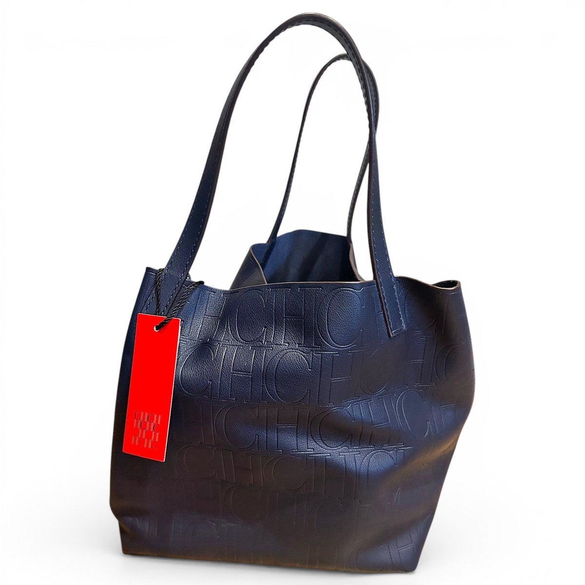 Leather tote