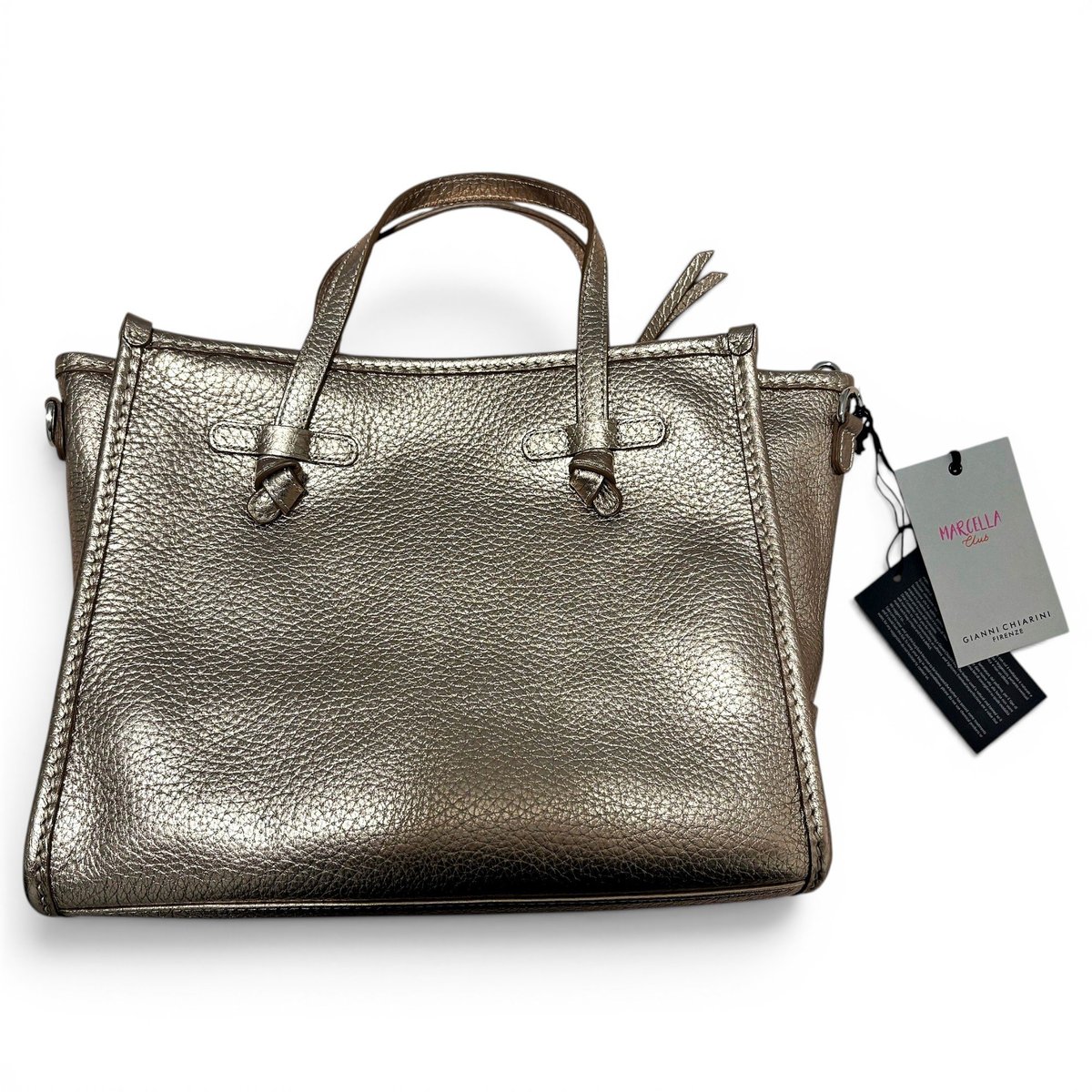 Leather tote
