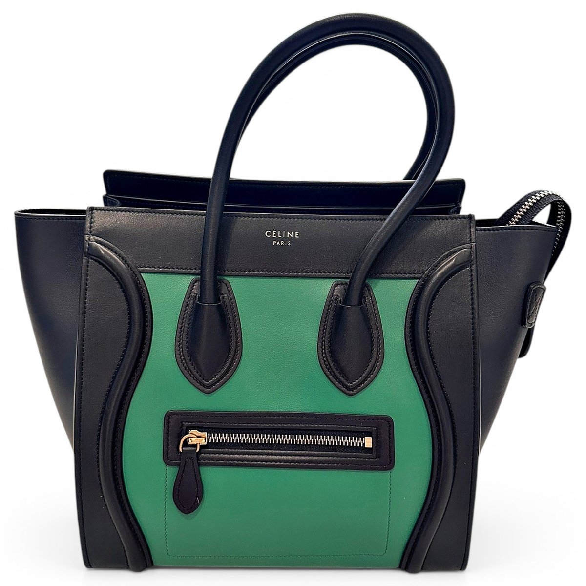 Luggage leather handbag