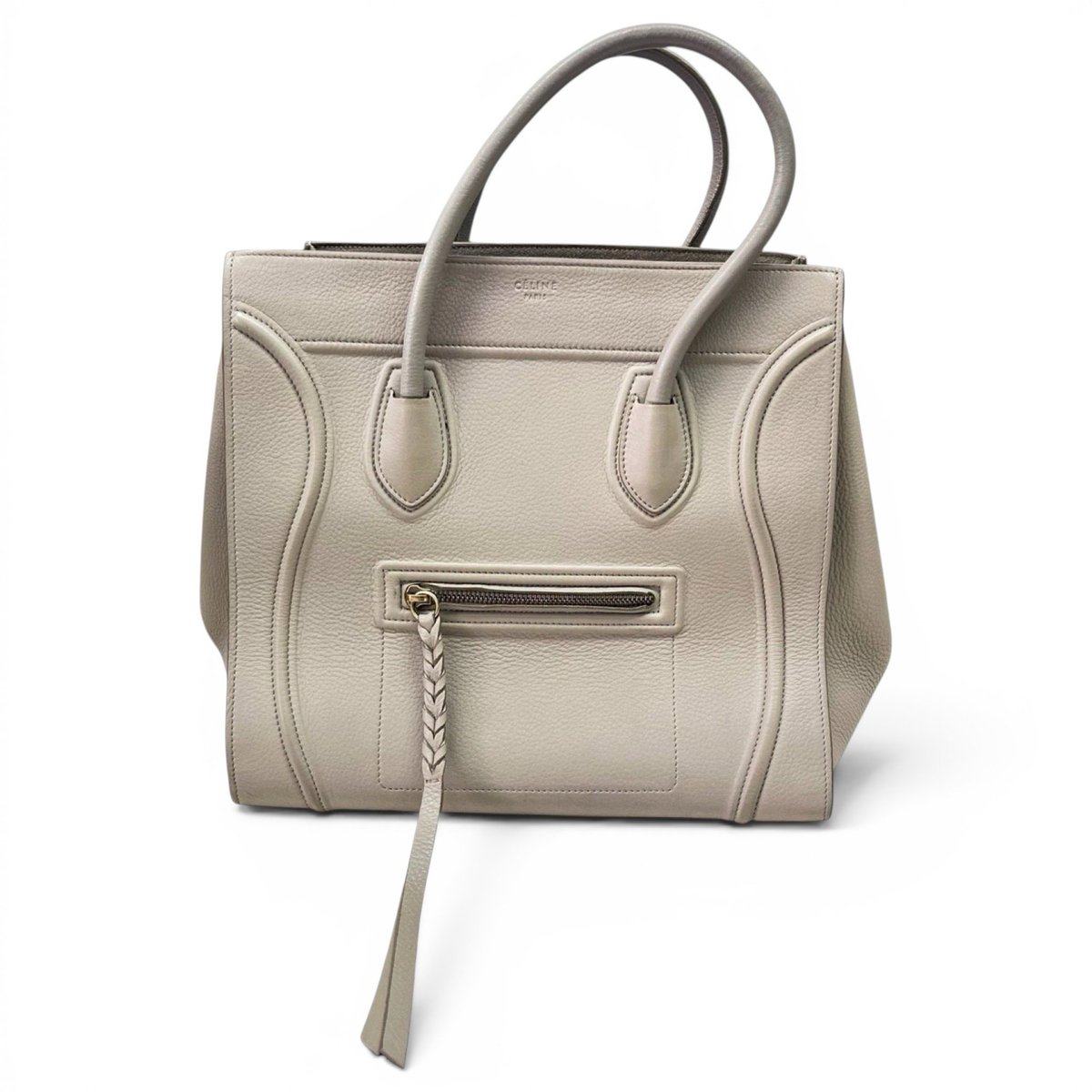 Phantom leather handbag