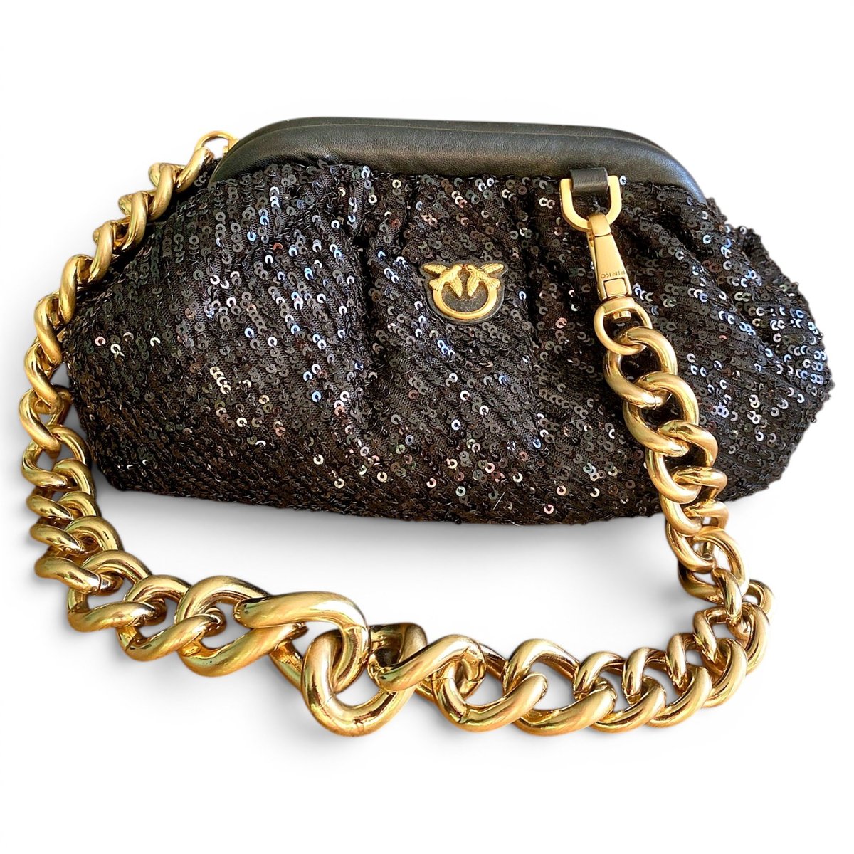 Love Bag glitter handbag
