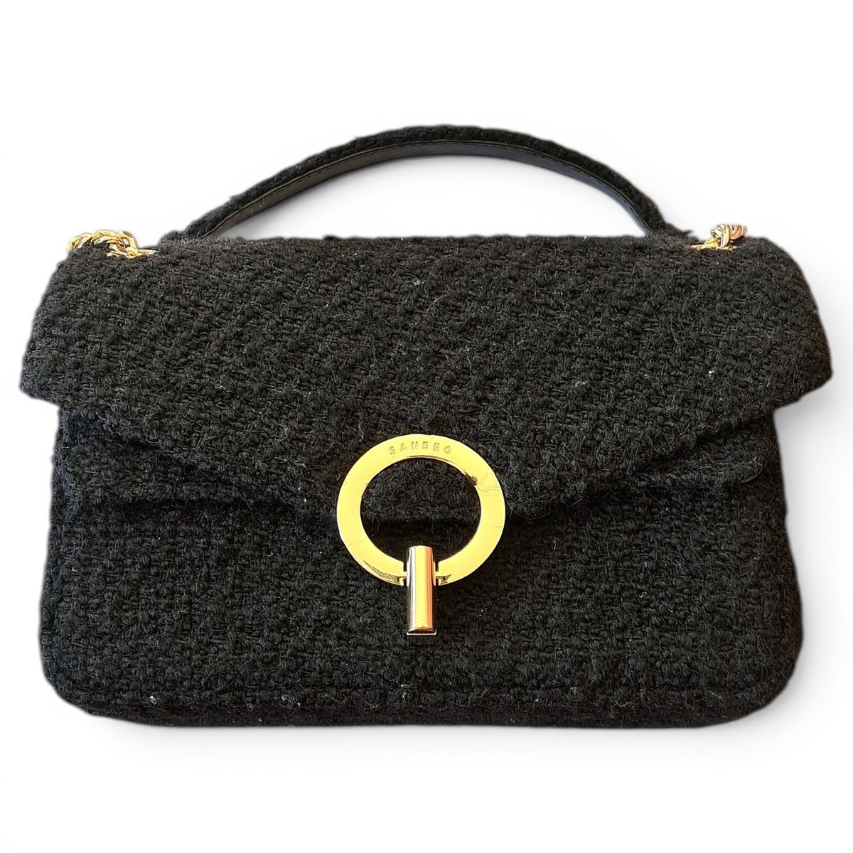 Yza tweed crossbody bag