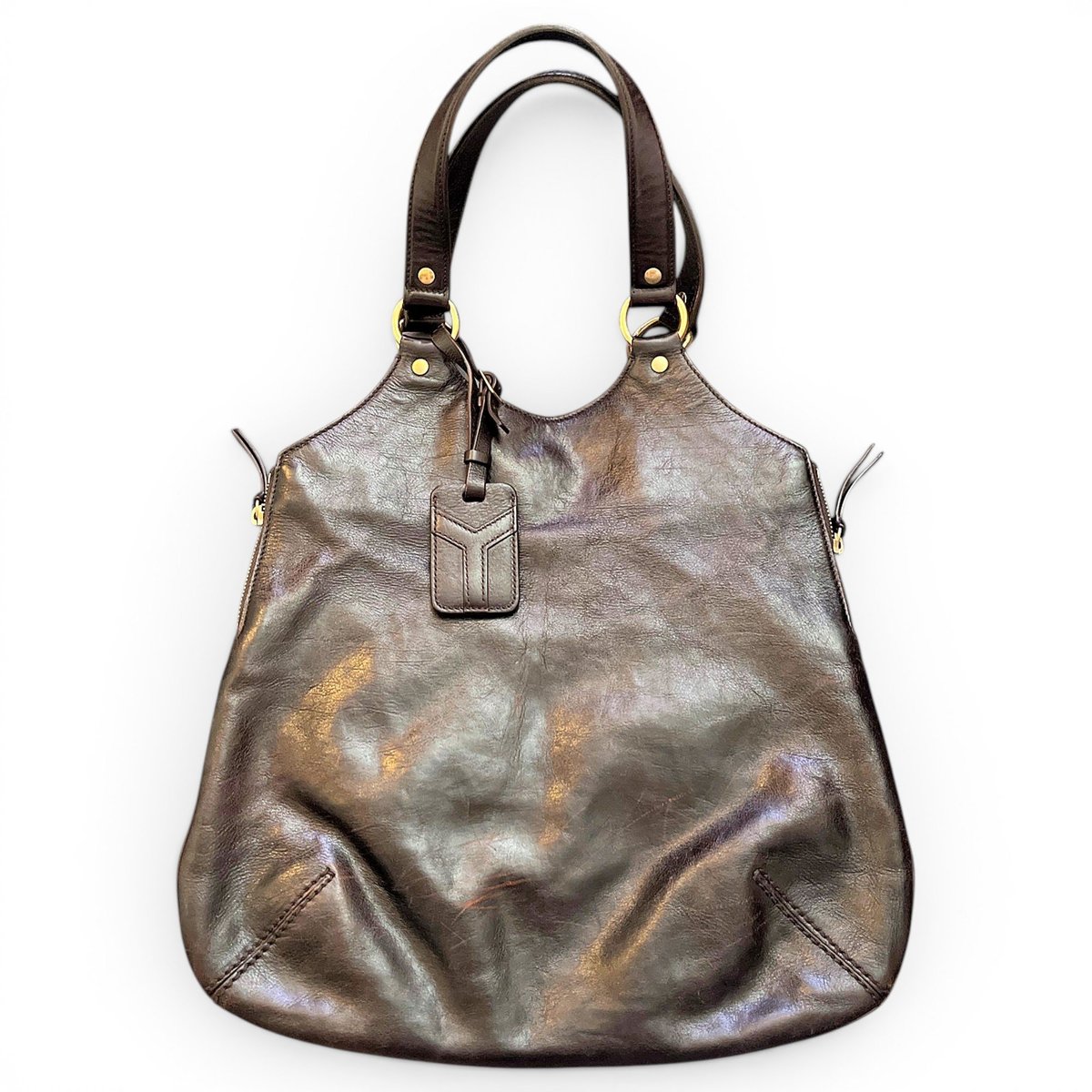 Tribute leather handbag