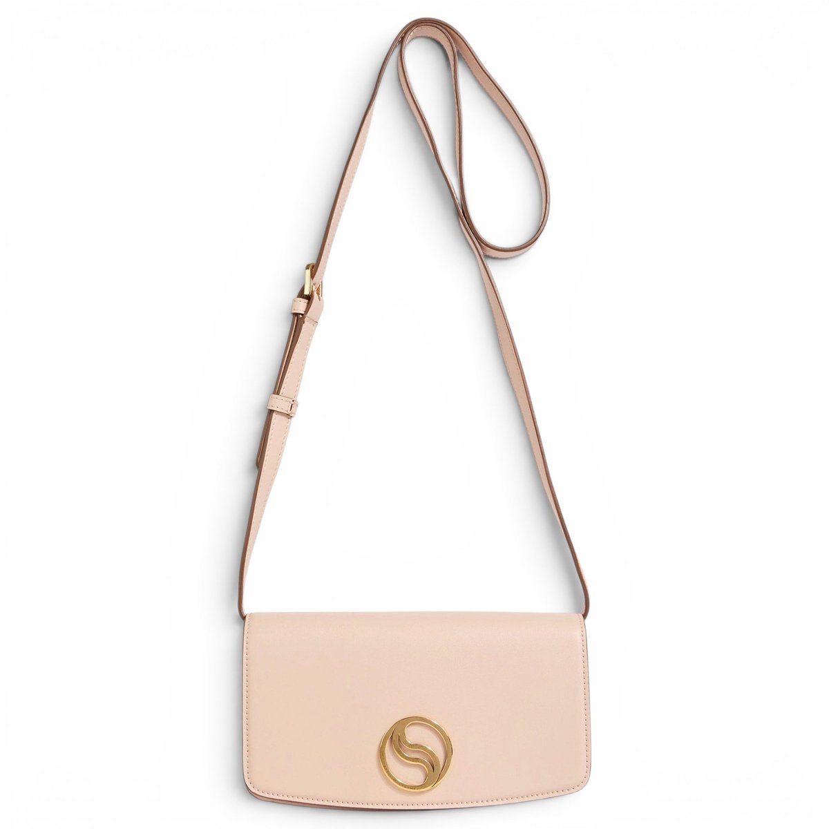 Patent leather handbag