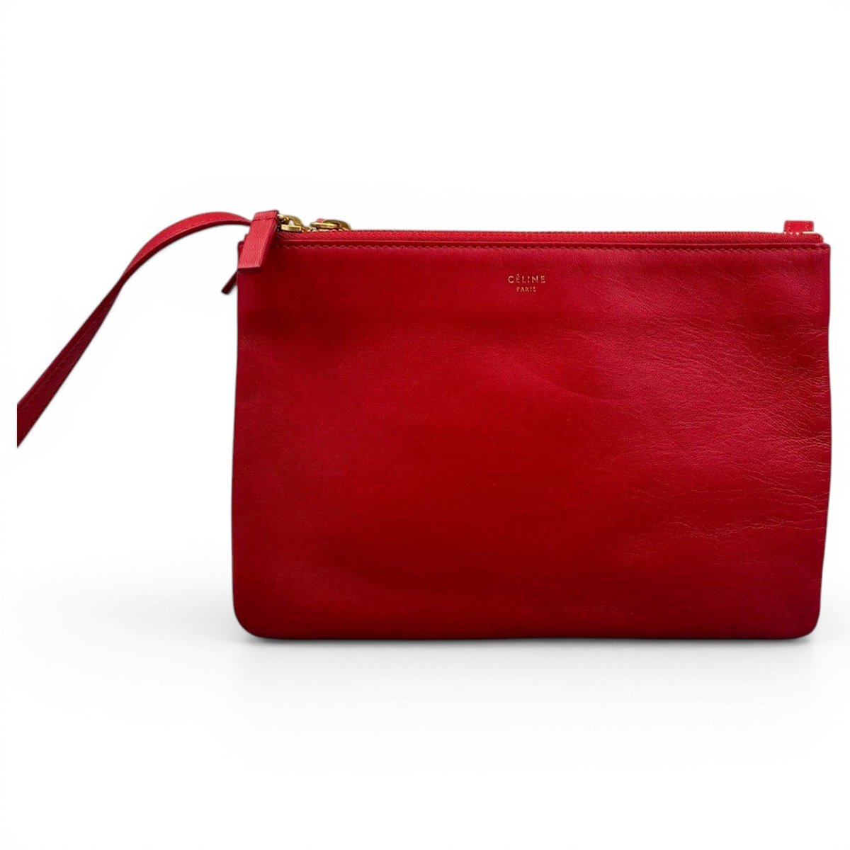 Trio leather crossbody bag