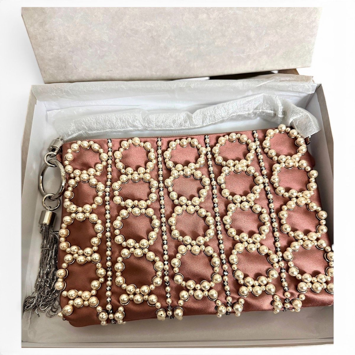 Callie silk crossbody bag