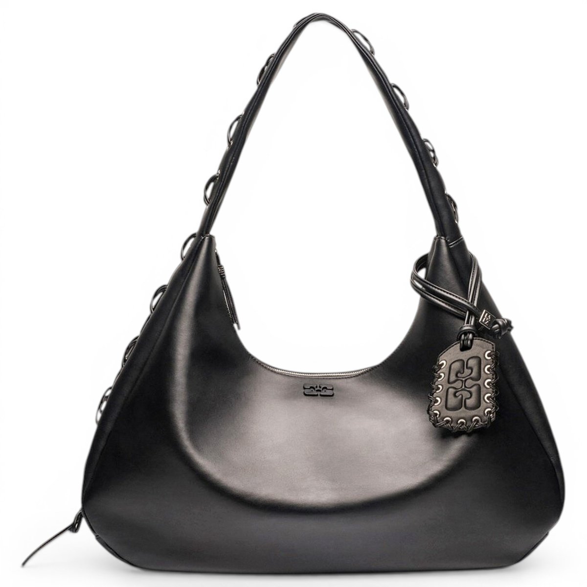 Hobo leather handbag