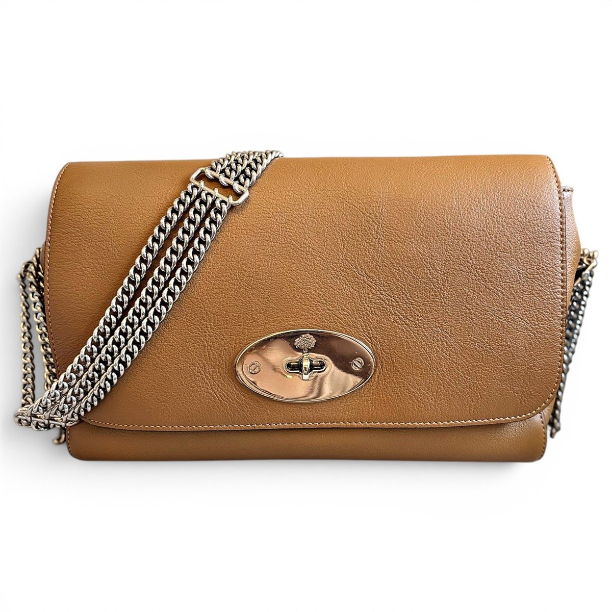 Lily leather handbag