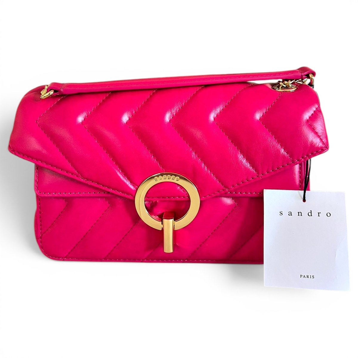 Yza leather handbag