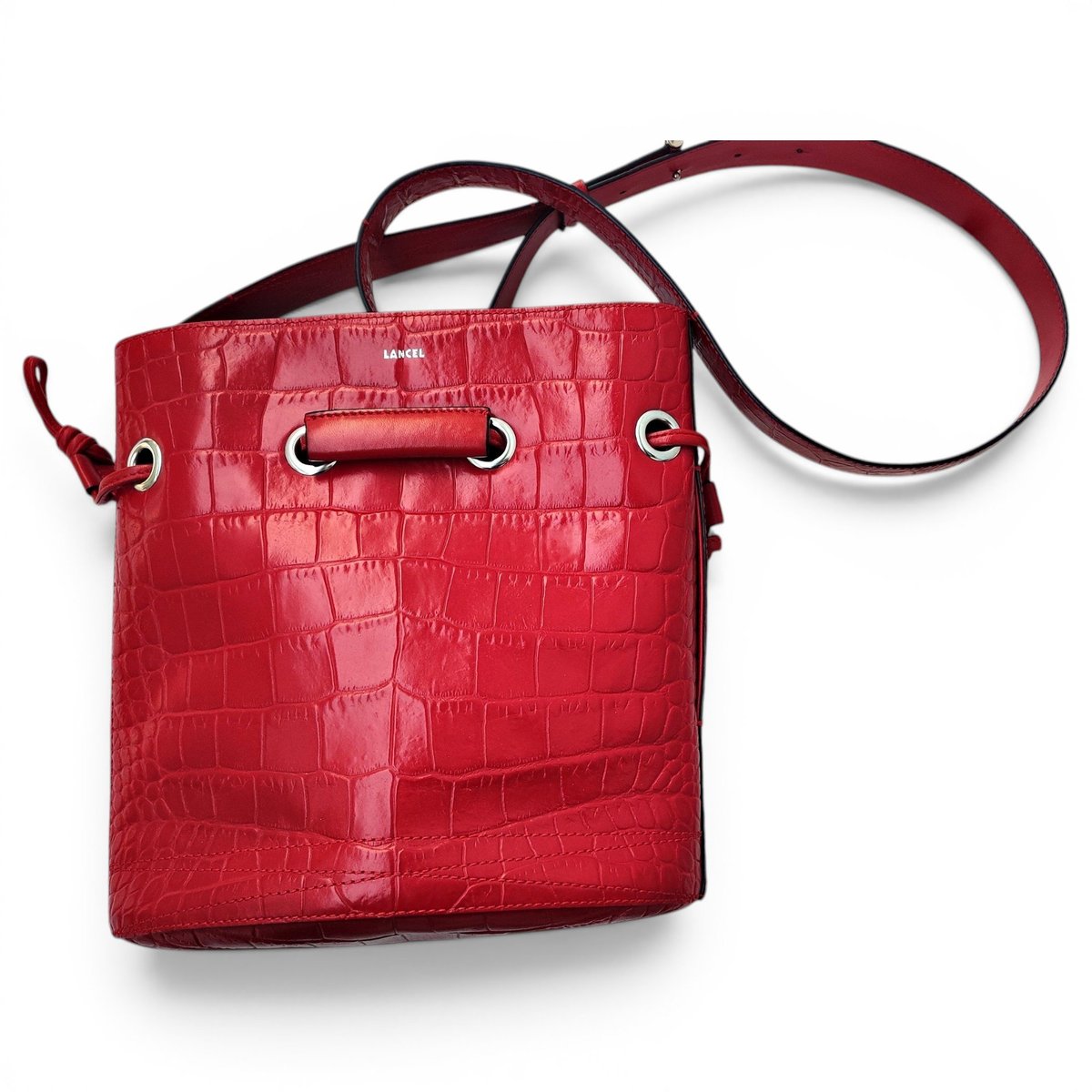 Huit leather handbag