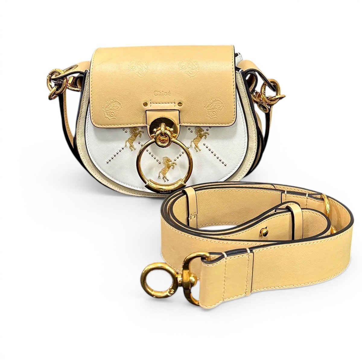 Tess leather crossbody bag