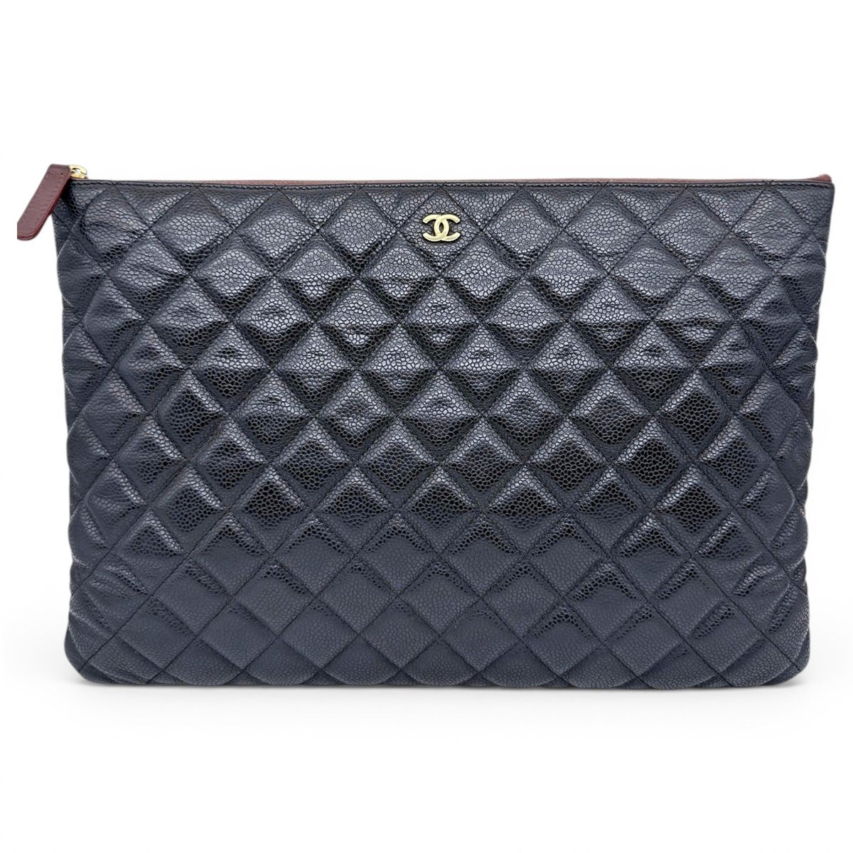 Timeless/Classique leather clutch bag