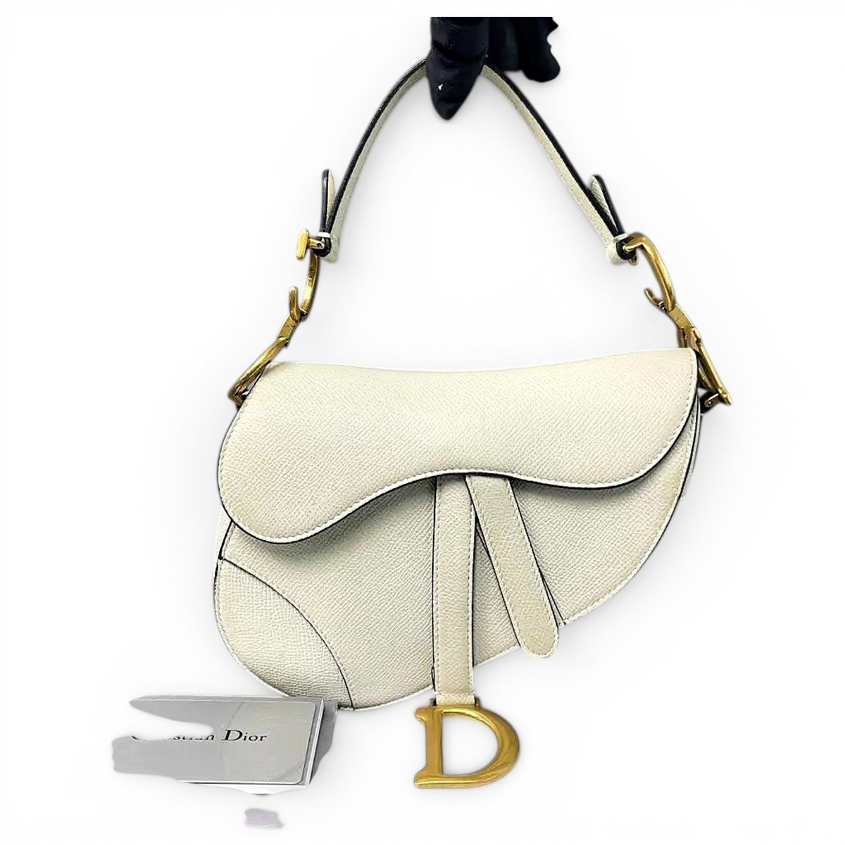 Saddle leather handbag