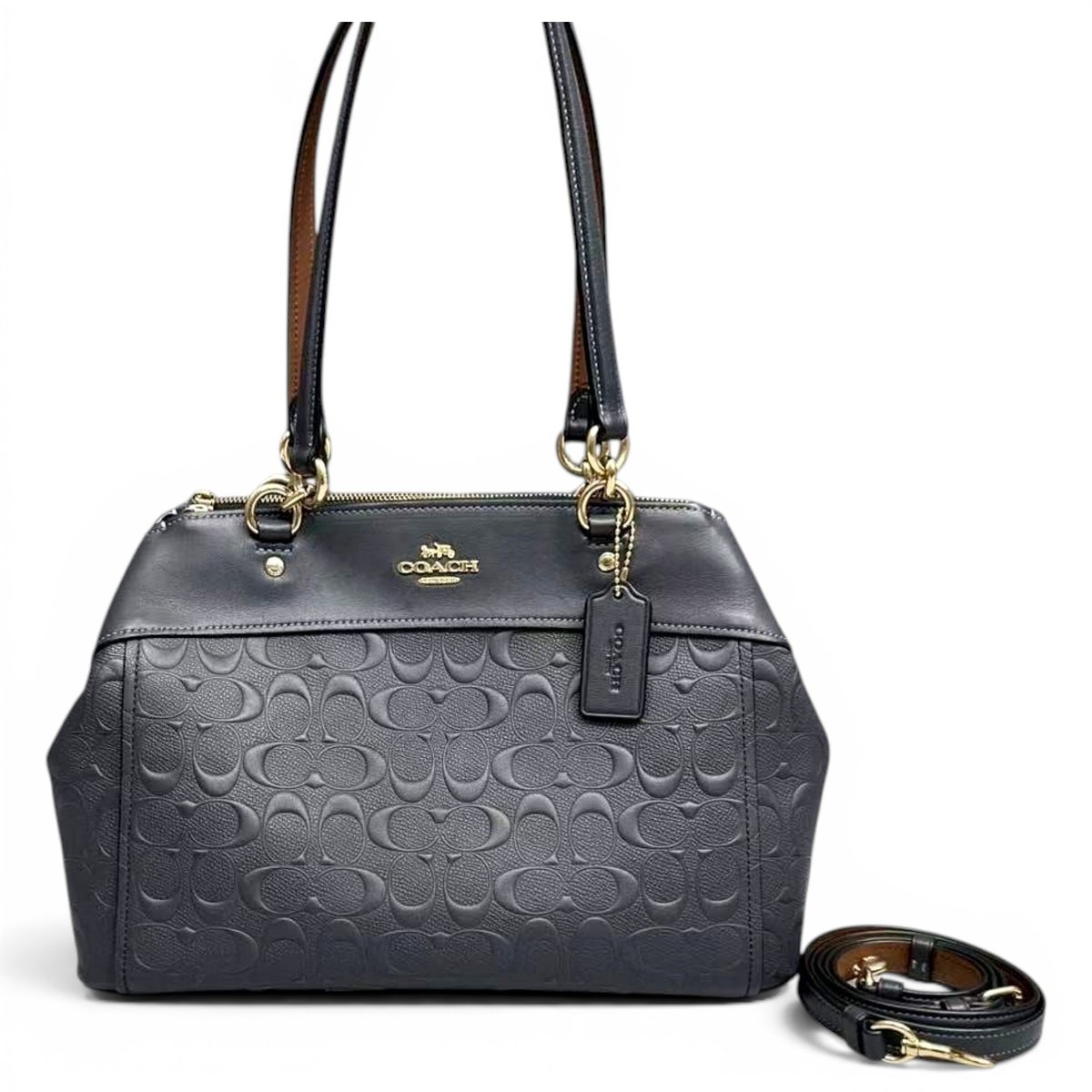 Leather satchel