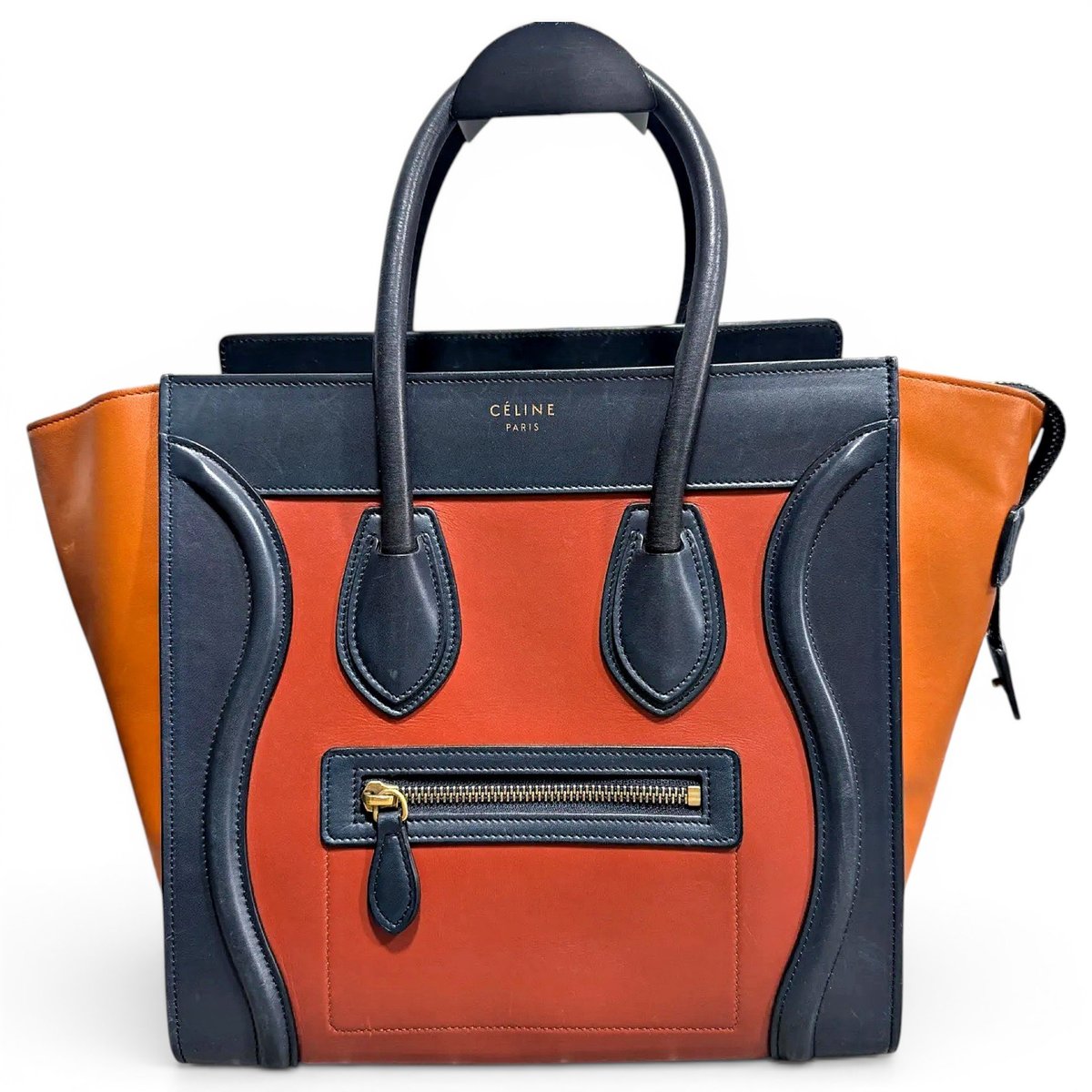 Luggage leather handbag