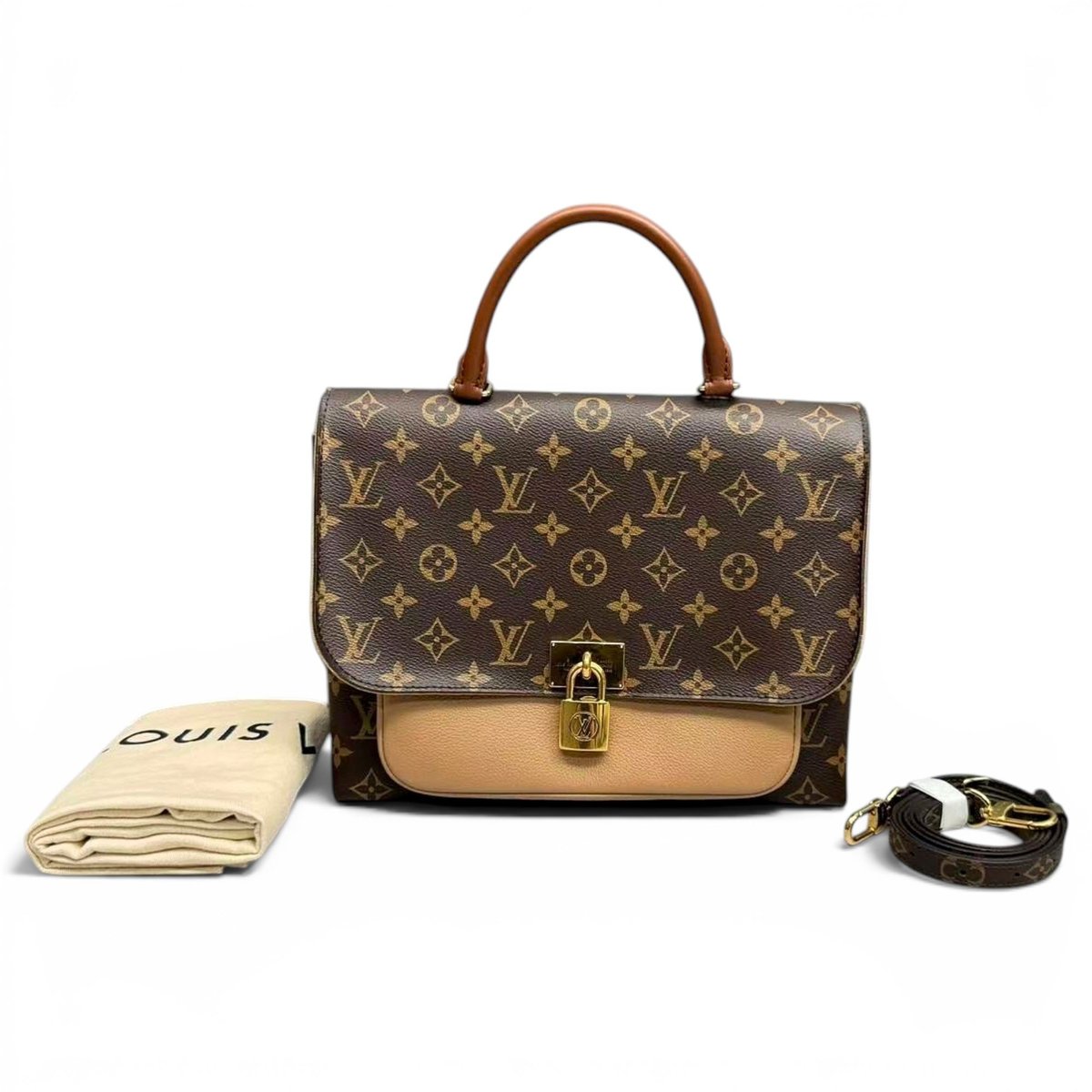 Metis leather satchel