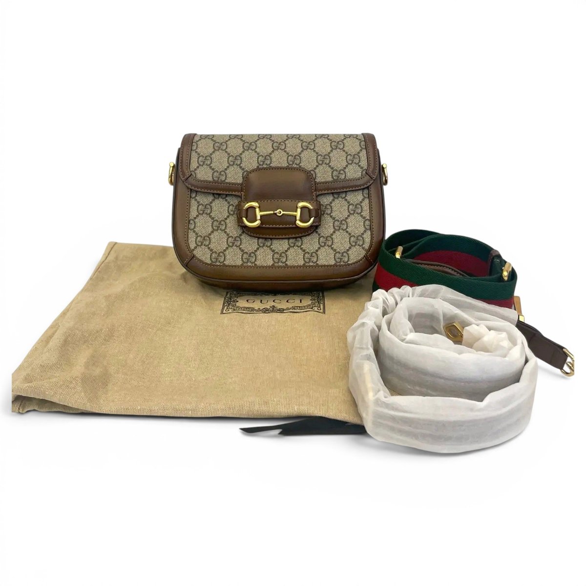 Horsebit 1955 leather handbag