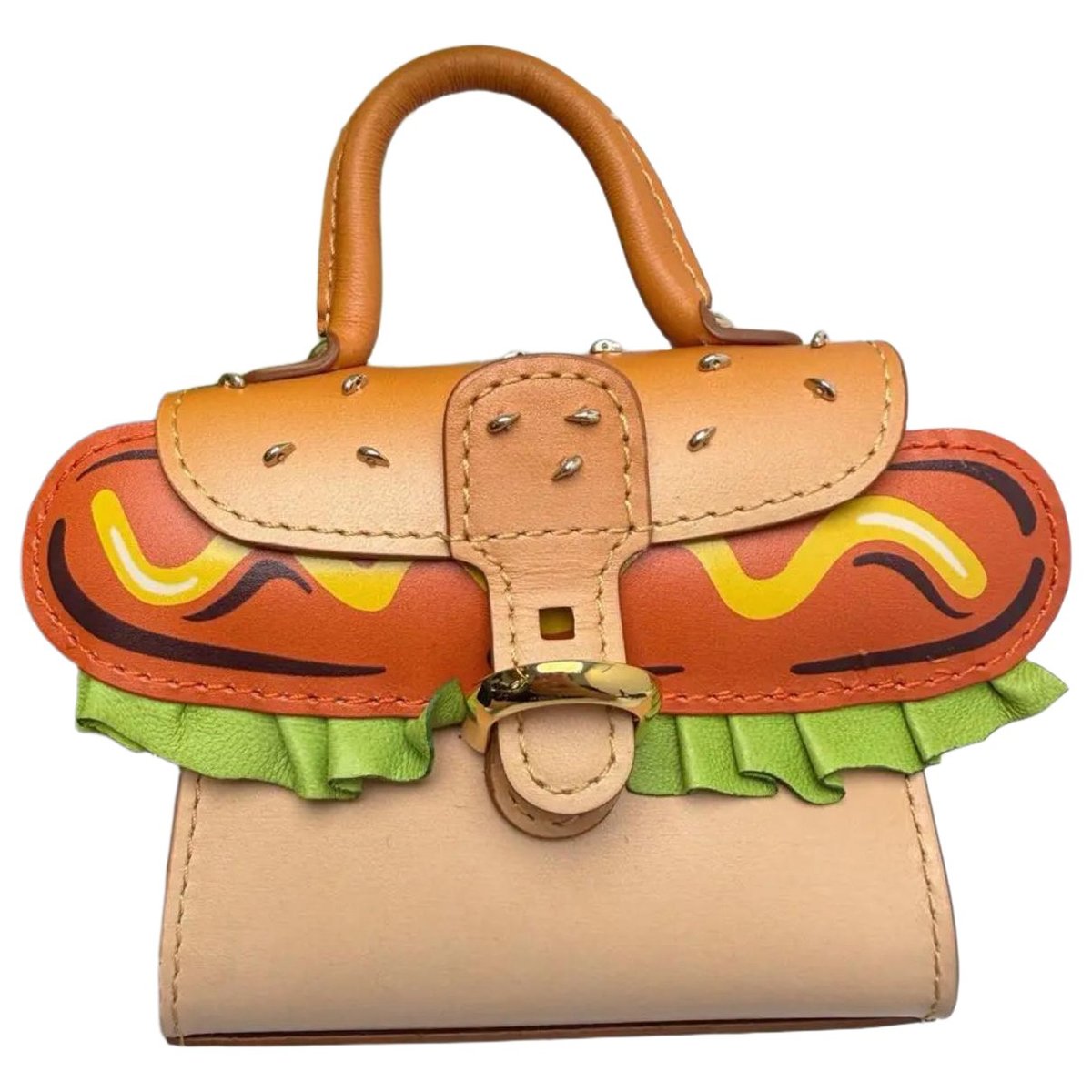 Leather handbag