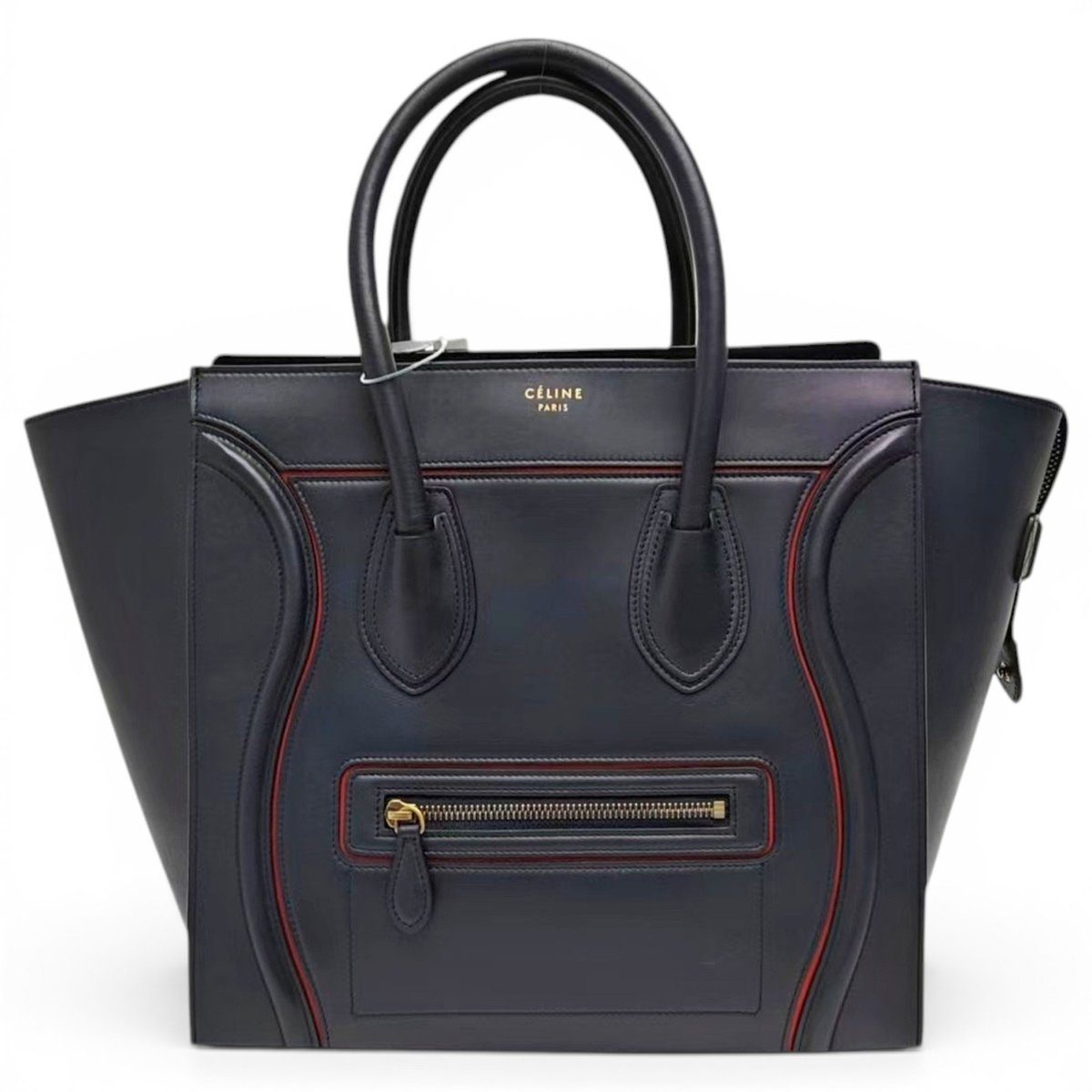 Luggage leather handbag