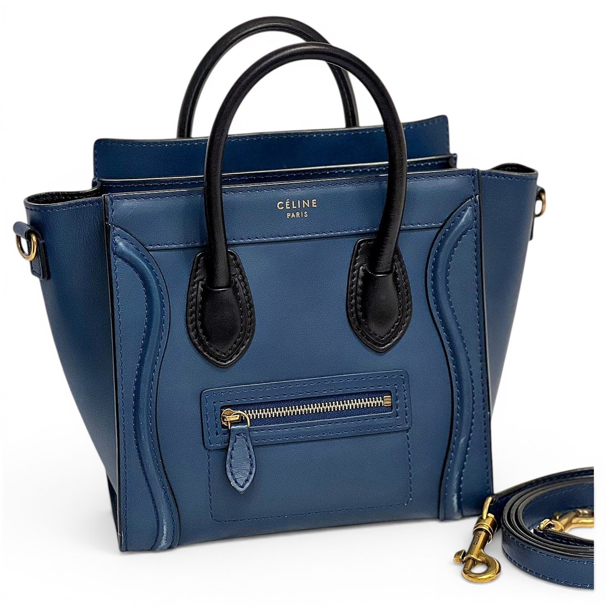 Luggage leather handbag