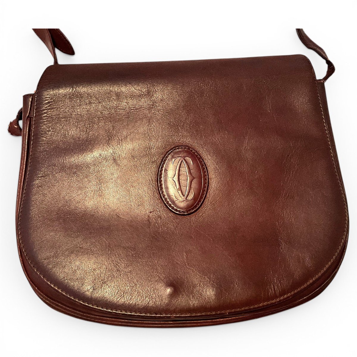Leather handbag