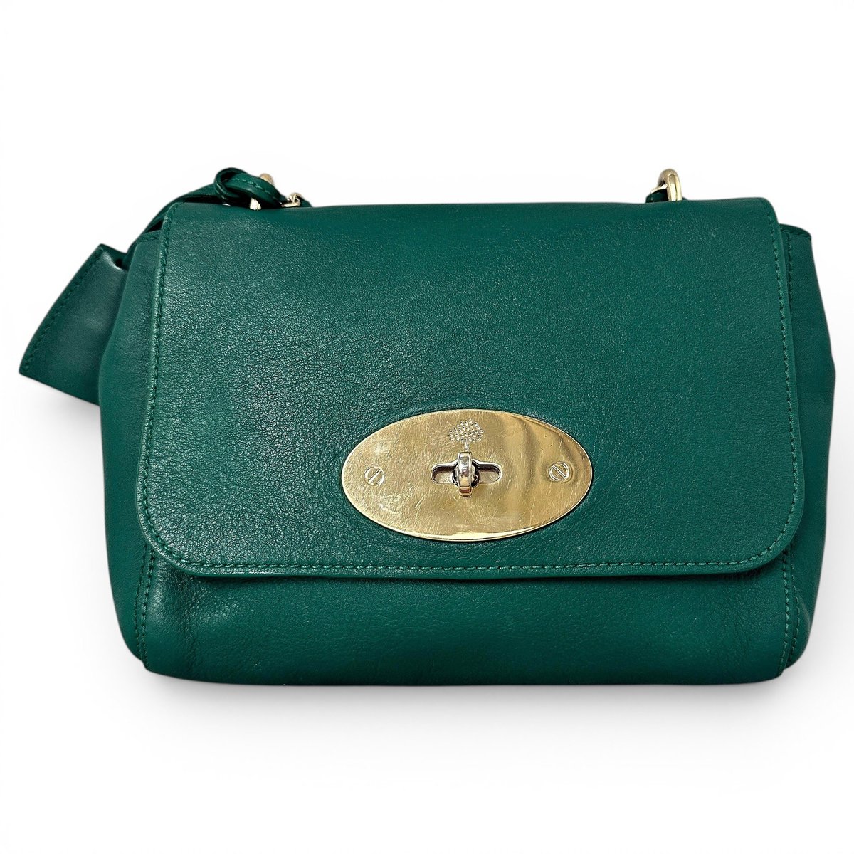 Lily leather handbag