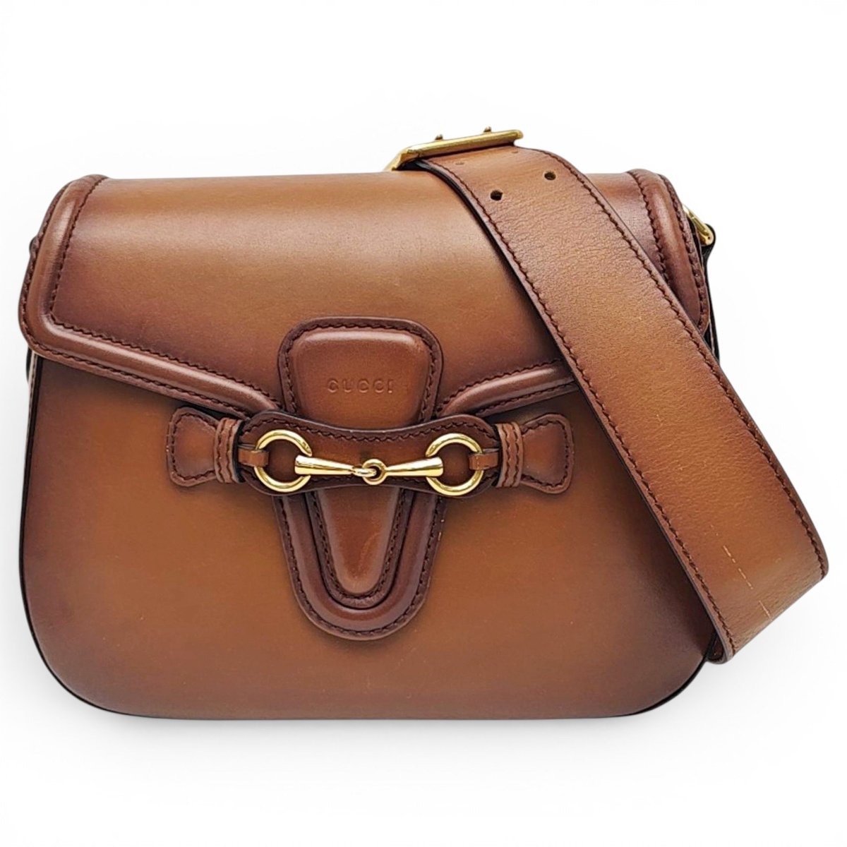 Lady Web leather crossbody bag